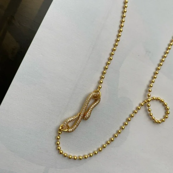 Crystal Haze Snake necklace - Picture 5 of 6